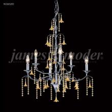 James R Moder 96326S2BE - Murano Collection 6 Light Chandelier