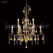 James R Moder 96329AG2GTE - Murano Collection 9 Light Chandelier